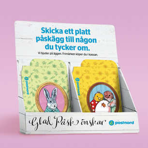 Platta påskägg