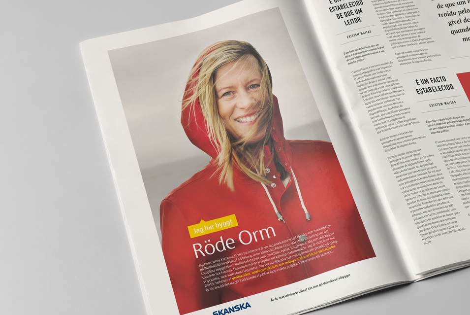 04 newspaper adverts mock up l all page skanska