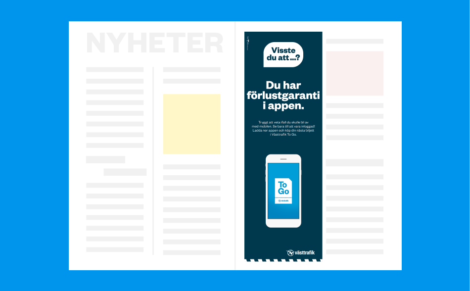 4 print ad visste du att